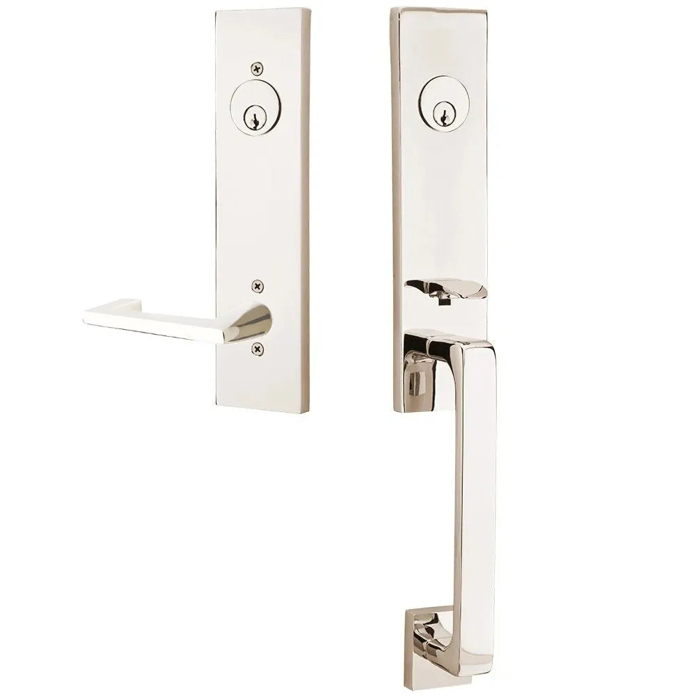 EmtekEmtek Davos Handleset with Interior Argos Lever in 