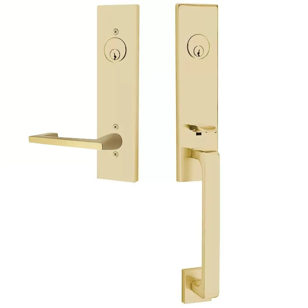 EmtekEmtek Davos Handleset with Interior Argos Lever in 