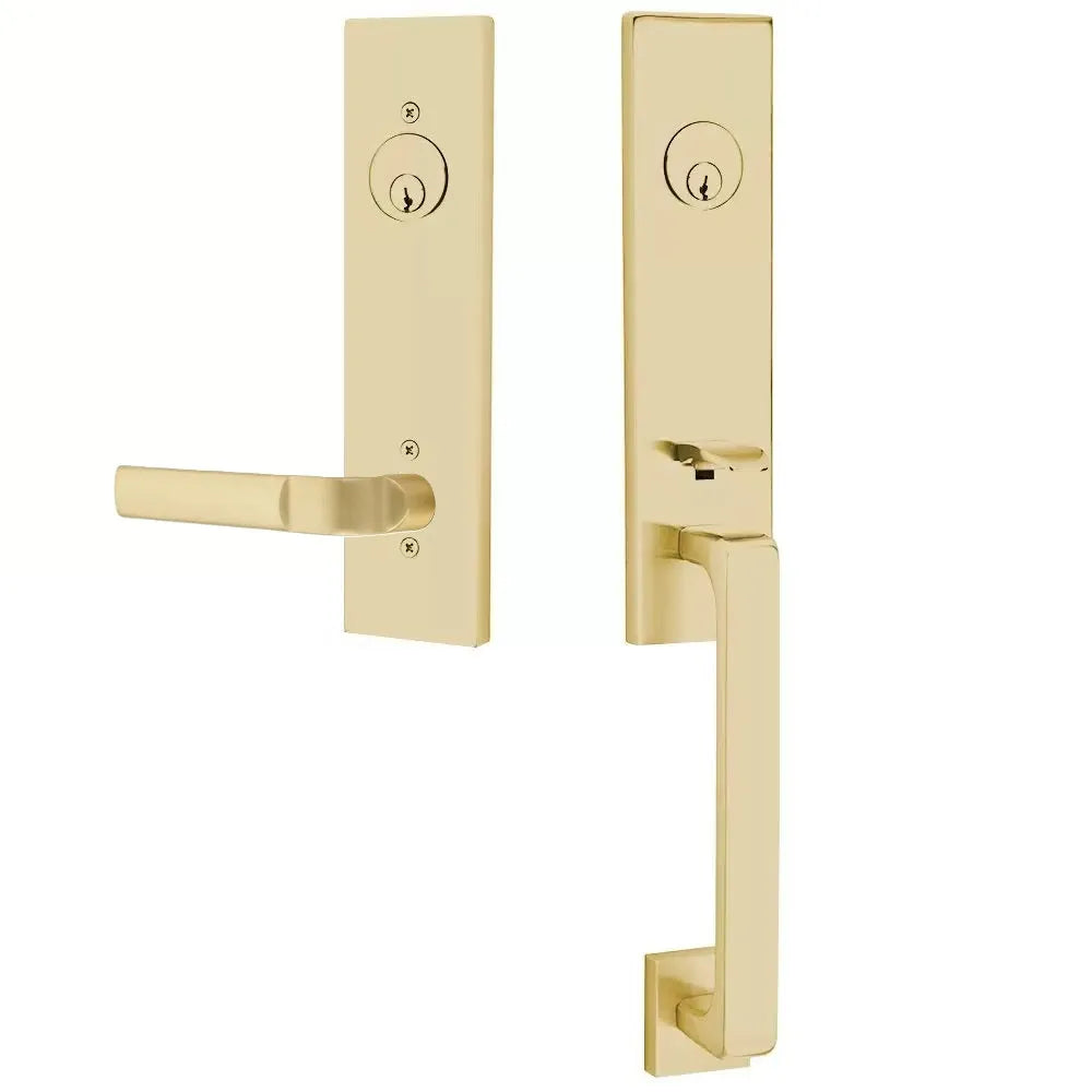 EmtekEmtek Davos Handleset with Interior Aston Lever in 