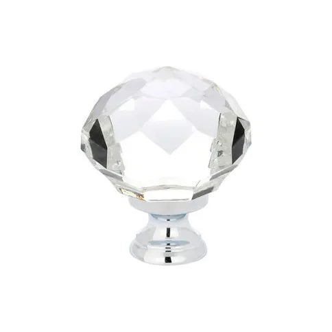 EmtekEmtek Diamond Crystal Glass Cabinet Knob in 