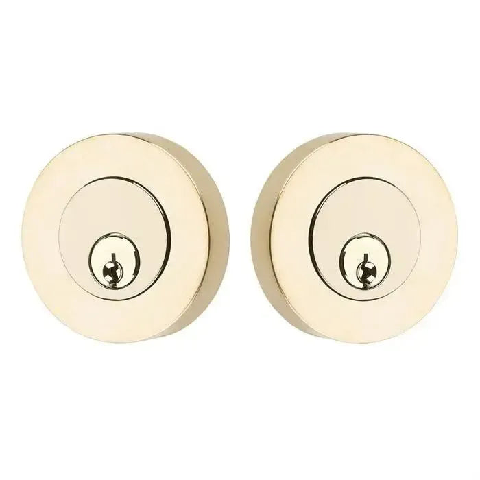 EmtekEmtek Double Cylinder Modern Disc Keyed Deadbolt in 