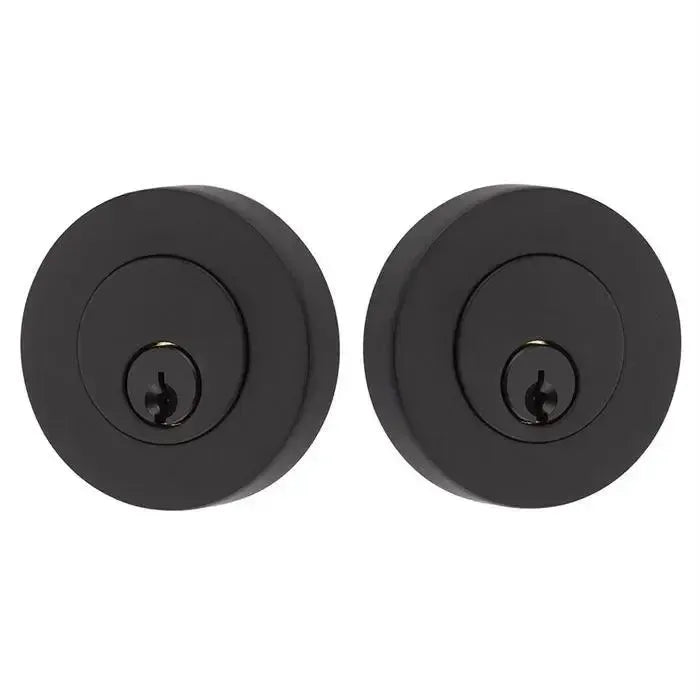 EmtekEmtek Double Cylinder Modern Disc Keyed Deadbolt in 