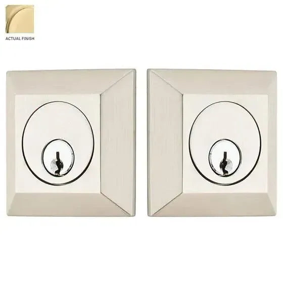 EmtekEmtek Double Cylinder Quincy Keyed Deadbolt in 
