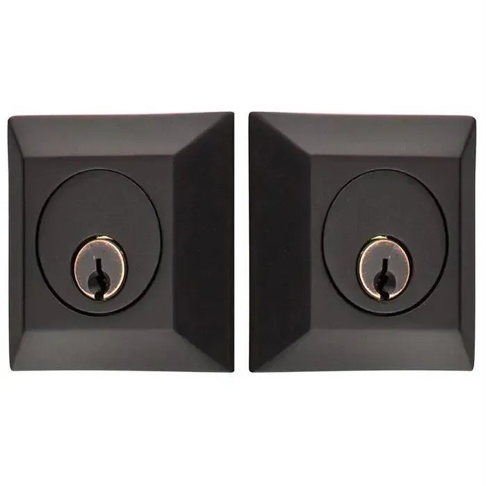 EmtekEmtek Double Cylinder Quincy Keyed Deadbolt in 