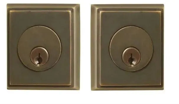 EmtekEmtek Double Cylinder Rectangular Keyed Deadbolt in 