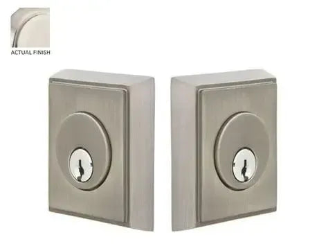 EmtekEmtek Double Cylinder Rectangular Keyed Deadbolt in 