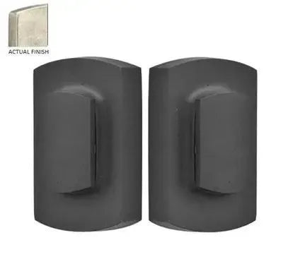 EmtekEmtek Double Cylinder Ridgemont Sandcast Bronze Keyed Deadbolt with Flap in 