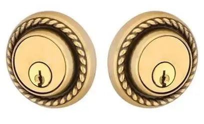 EmtekEmtek Double Cylinder Rope Keyed Deadbolt in 