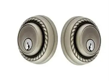 EmtekEmtek Double Cylinder Rope Keyed Deadbolt in 