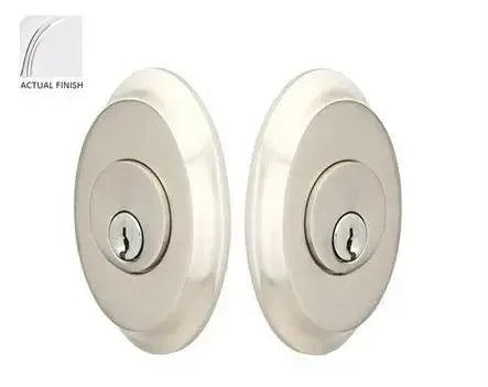 EmtekEmtek Double Cylinder Saratoga Keyed Deadbolt in 