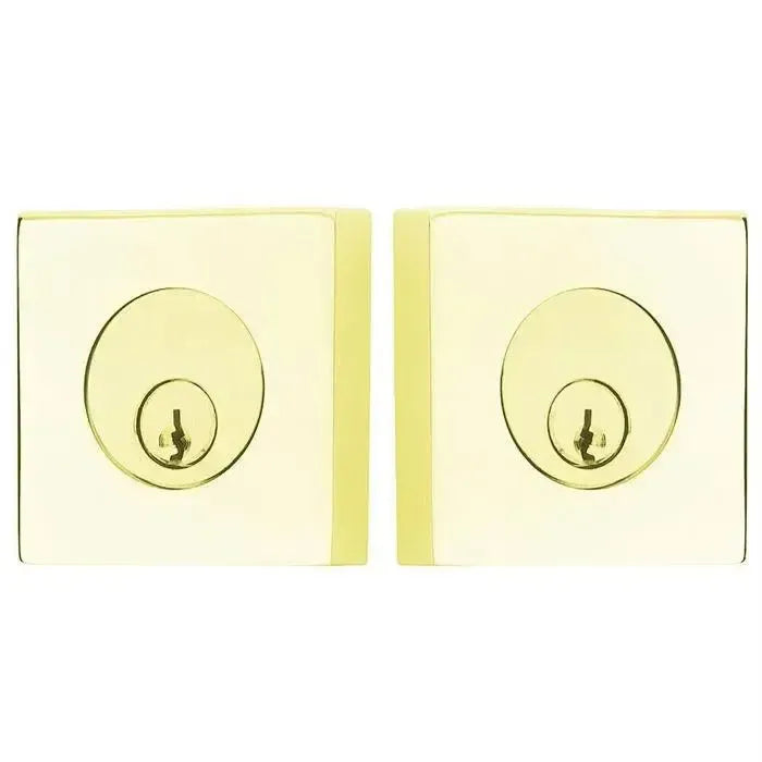 EmtekEmtek Double Cylinder Square Keyed Deadbolt in 