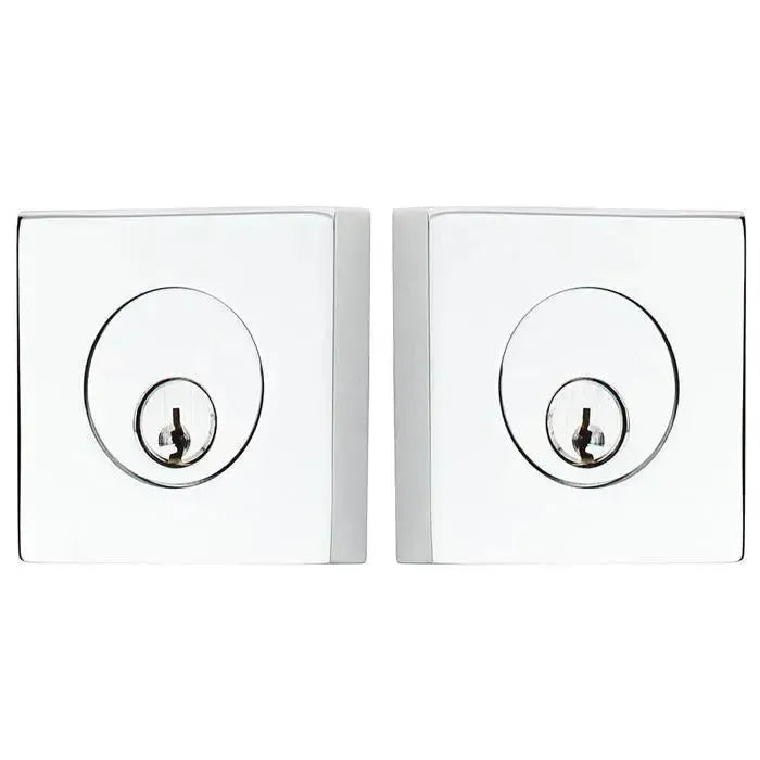EmtekEmtek Double Cylinder Square Keyed Deadbolt in 