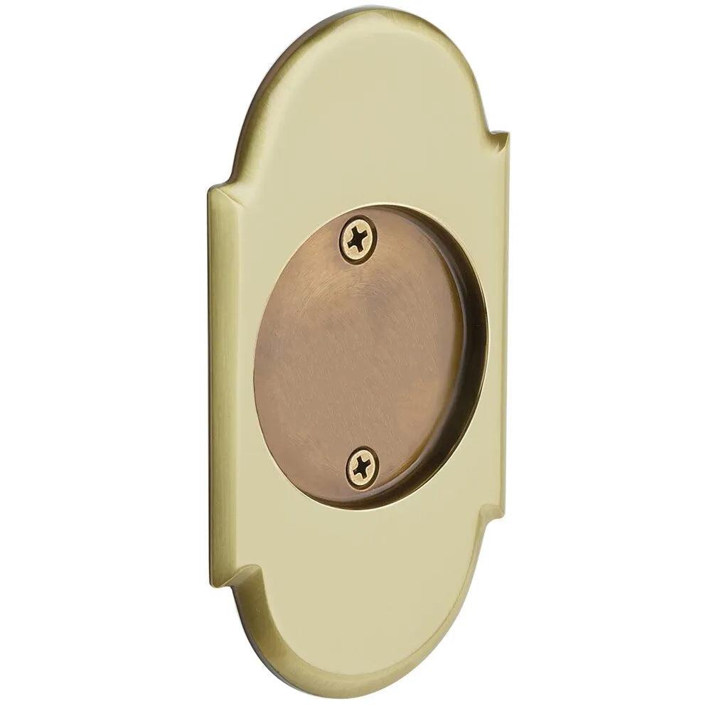 Emtek Dummy #8 Pocket Door Tubular Lock-For Double Door Application in French Antique finish