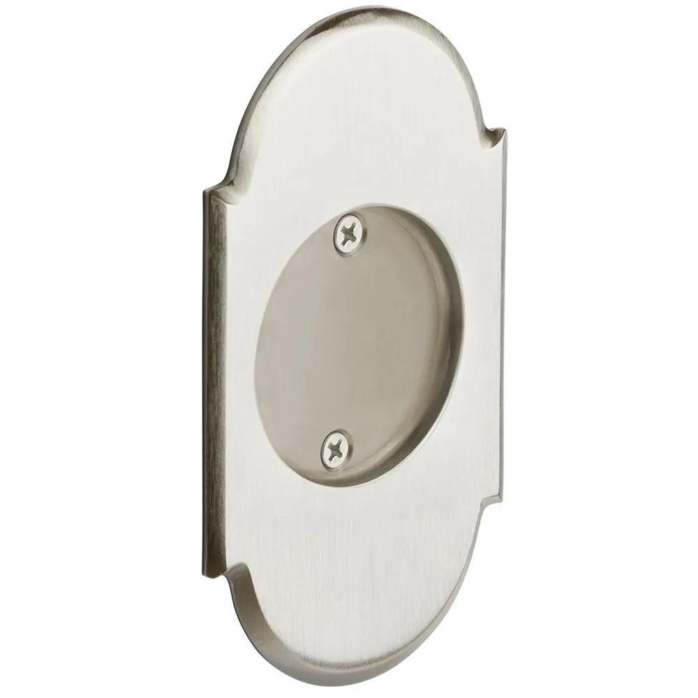 Emtek Dummy #8 Pocket Door Tubular Lock-For Double Door Application in Satin Nickel finish