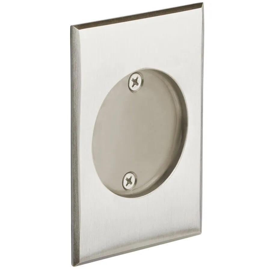 Emtek Dummy Rectangular Pocket Door Tubular Lock-For Double Door Application in Satin Nickel finish