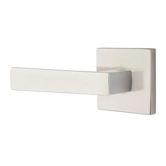 EmtekEmtek Dumont Lever With Square Rosette in 