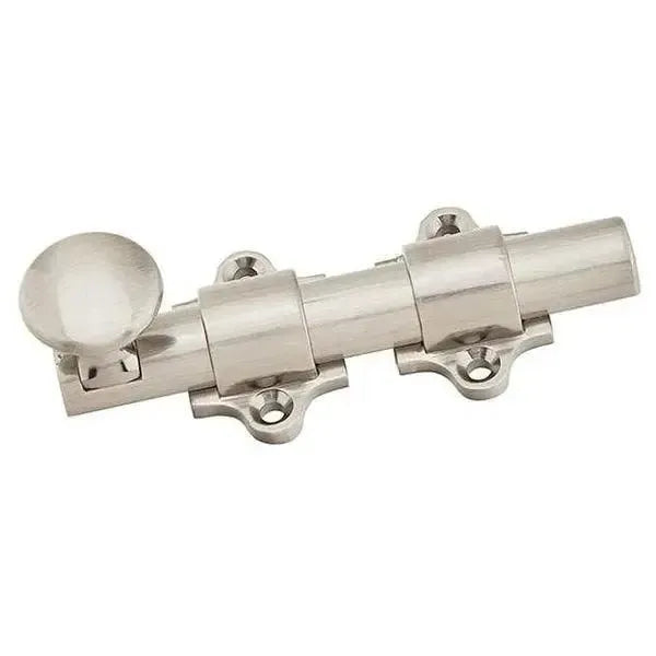 Emtek Dutch Door Surface Bolt 4‚Äù in Satin Nickel finish