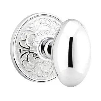 EmtekEmtek Egg Knob with Lancaster Rosette in 