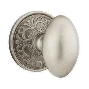 EmtekEmtek Egg Knob with Lancaster Rosette in 