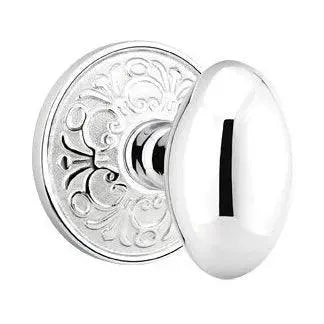 EmtekEmtek Egg Knob with Lancaster Rosette in 
