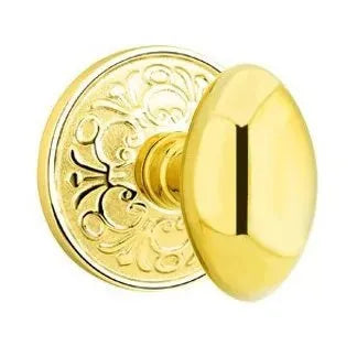EmtekEmtek Egg Knob with Lancaster Rosette in 