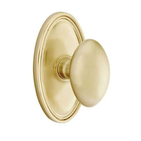 Emtek Egg Knob with Oval Rosette in finish