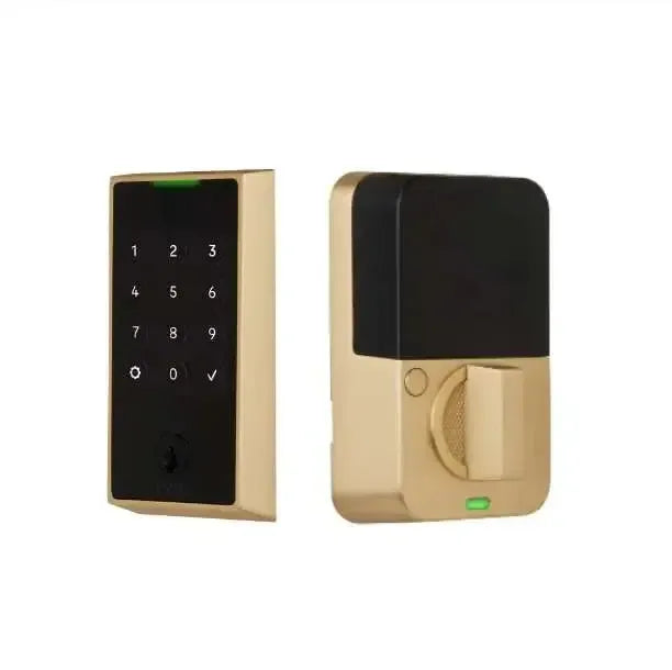 Emtek EMPowered 2 Touch Deadbolt in Satin Brass finish