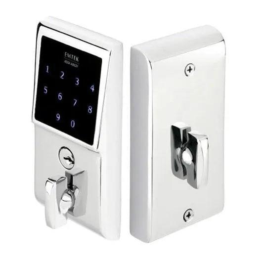 Emtek EMTouch Electronic Touchscreen Keypad Deadbolt Polished Chrome