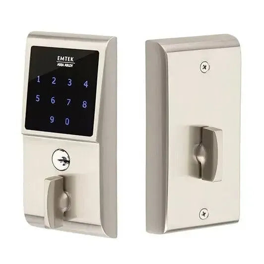 Emtek EMTouch Electronic Touchscreen Keypad Deadbolt in Satin Nickel finish