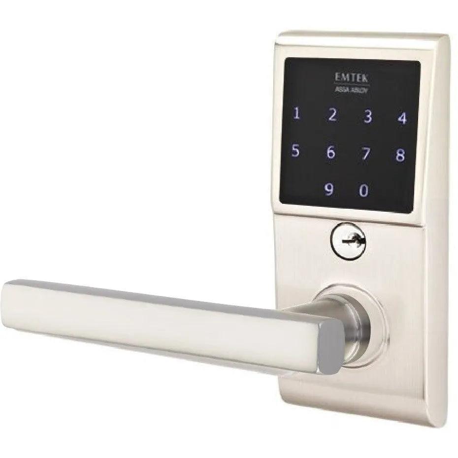 EmtekEmtek EMTouch Electronic Touchscreen Keypad Leverset with Freestone Lever in 