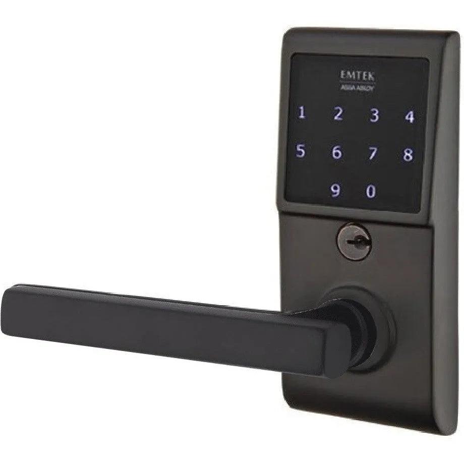 EmtekEmtek EMTouch Electronic Touchscreen Keypad Leverset with Freestone Lever in 
