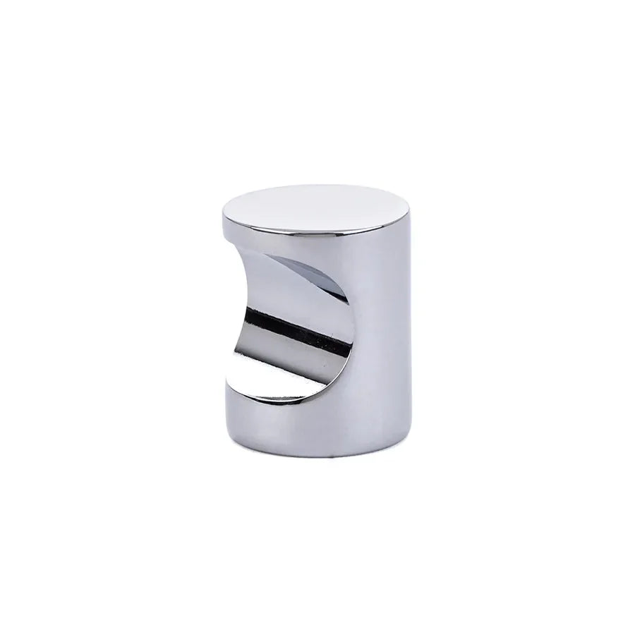 Emtek Finger Cabinet Pull, 1" in Polished Chrome finish