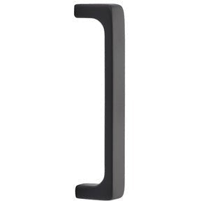 Emtek 8" Brisbane Door Pull in Flat Black finish