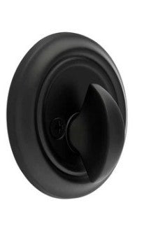 Emtek Regular Single Sided Deadbolt in Flat Black finish