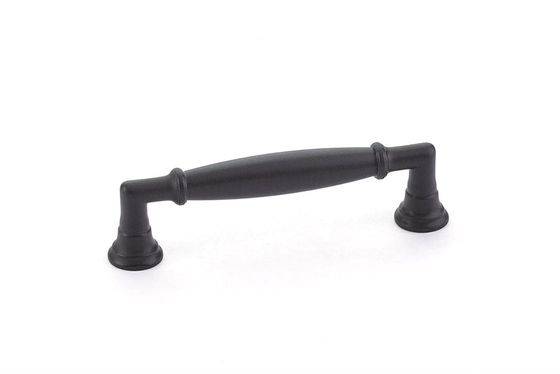 Emtek Westwood Cabinet Pull in Flat Black finish