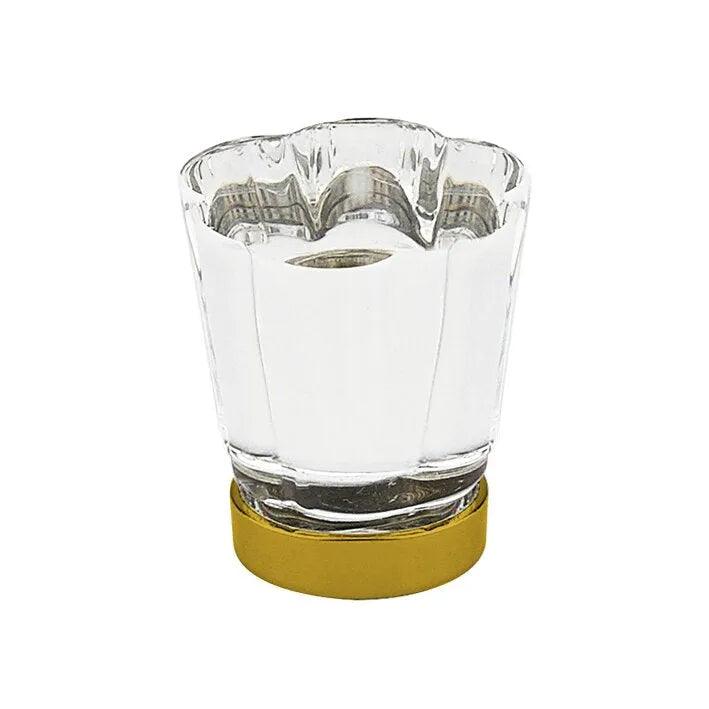 Emtek Forza Crystal Glass Cabinet Knob French Antique