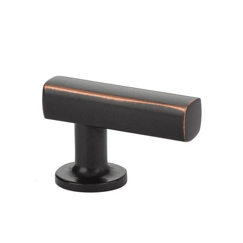 The Emtek Freestone Finger Cabinet Pull in finish.