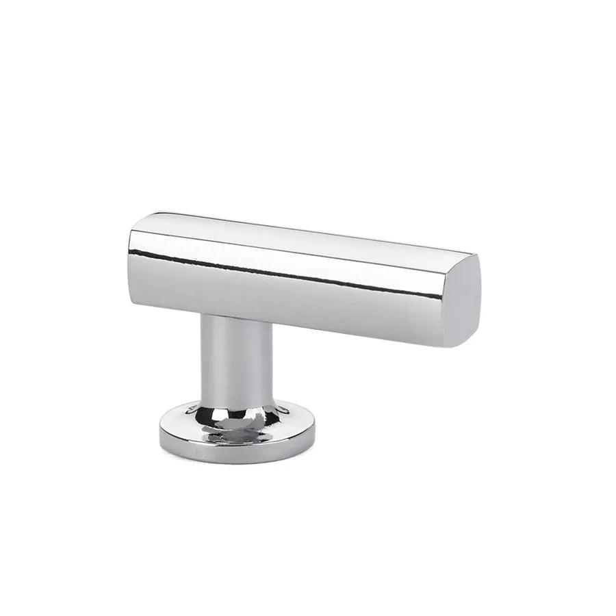The Emtek Freestone Finger Pull 1-1/4" in Polished Chrome finish