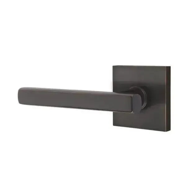 EmtekEmtek Freestone Lever With Square Rosette in 