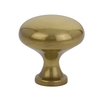 The Emtek Providence Brass Cabinet Knob in French Antique finish