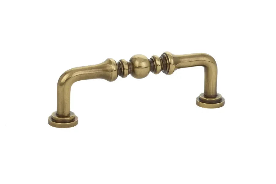 Emtek Spindle Cabinet Pull, 3 1/2" Center to Center in French Antique finish
