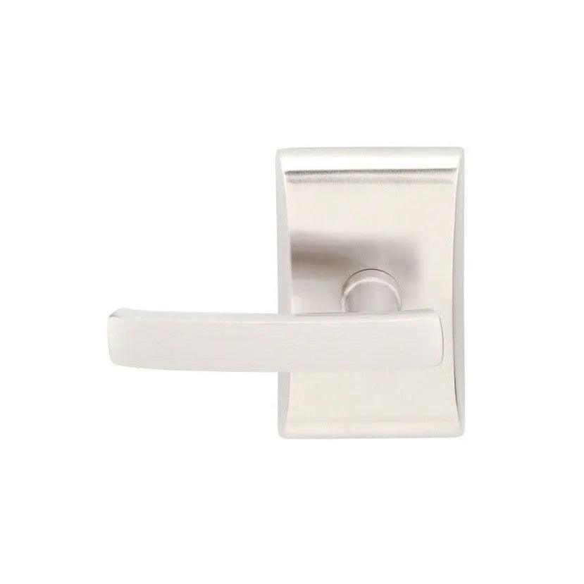 Emtek Geneva Lever With Neos Rosette Satin Nickel