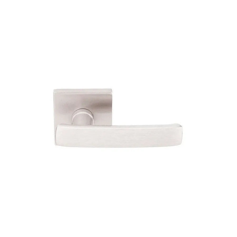 Emtek Geneva Lever With Square Rosette Satin Nickel