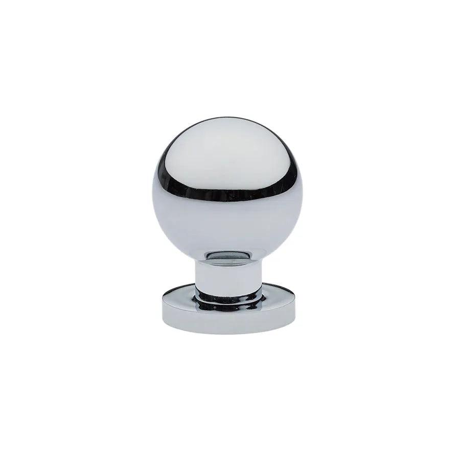 Emtek Globe Cabinet Knob Polished Chrome