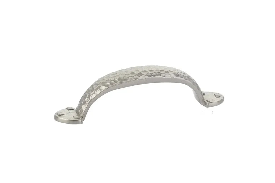 Emtek Hammered Drawer Pull Satin Nickel