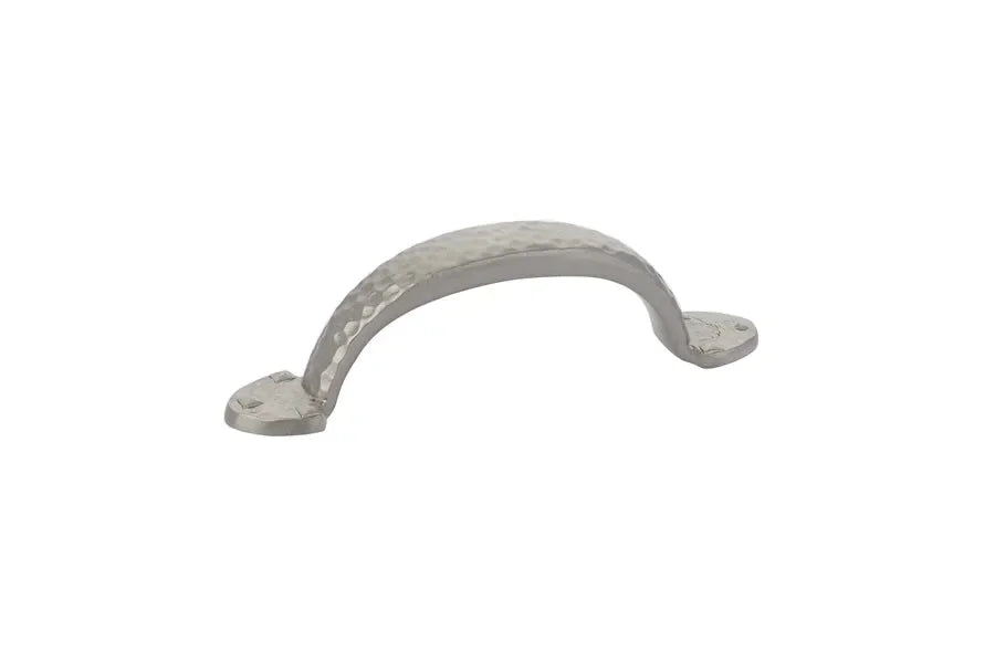 Emtek Hammered Drawer Pull Satin Nickel