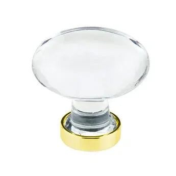 EmtekEmtek Hampton Crystal Glass Cabinet Knob in 