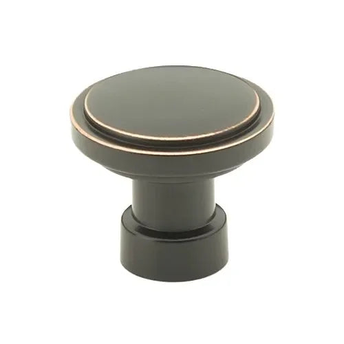 The Emtek Haydon Cabinet Knob, 1 1/4" in Oil Rubbed Bronze finish