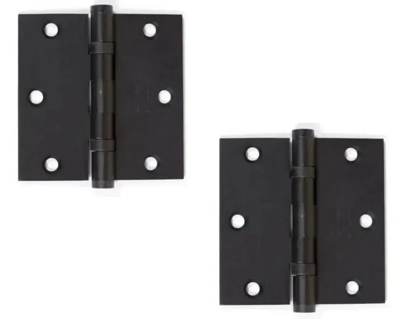 EmtekEmtek Heavy Duty Solid Brass Ball Bearing Hinge, 3.5" x 3.5" with Square Corners in 