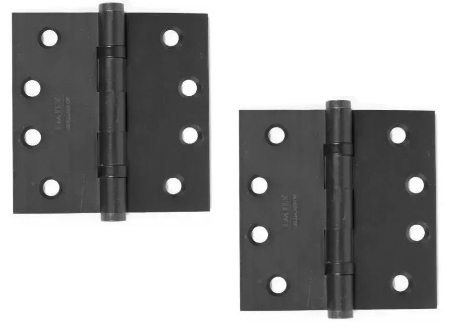 EmtekEmtek Heavy Duty Solid Brass Ball Bearing Hinge, 4" x 4" with Square Corners in 